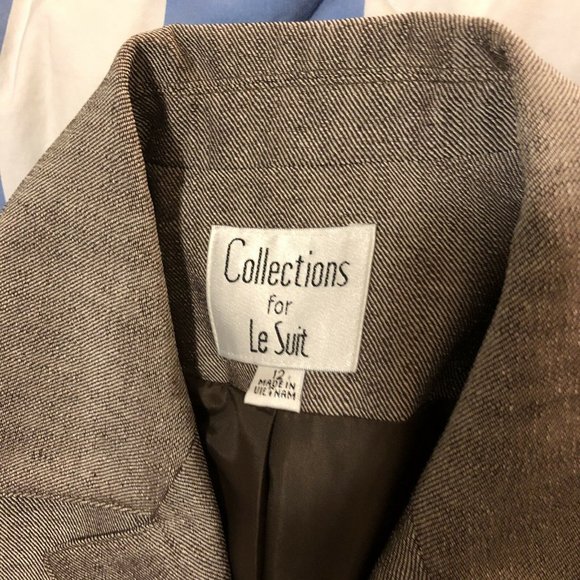 COLLECTIONS FOR LE SUIT~ EVENING JACKET ~12~NWT~$200 retail - Picture 5 of 8